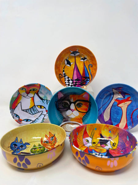 Cat Metal Bowl