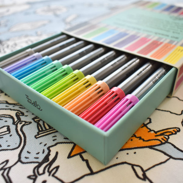Craft Supplies Marker Pens Artist Set of 20 Washout Markers