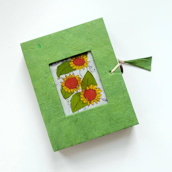 Sunflower Batik Mini Paper Box