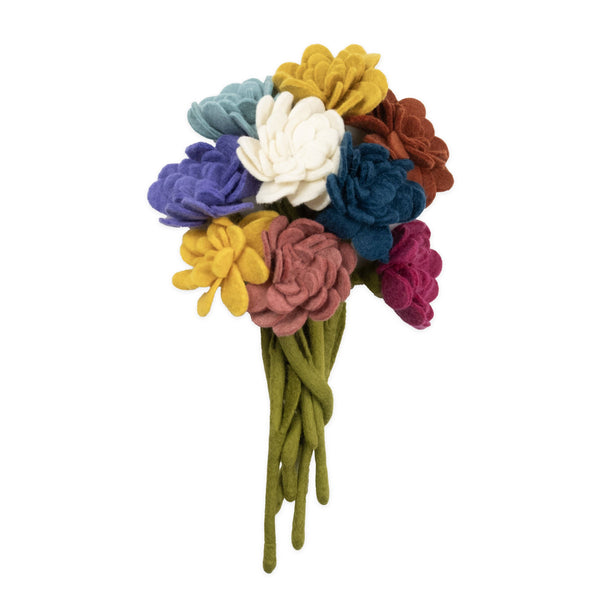 Felt Zinnia