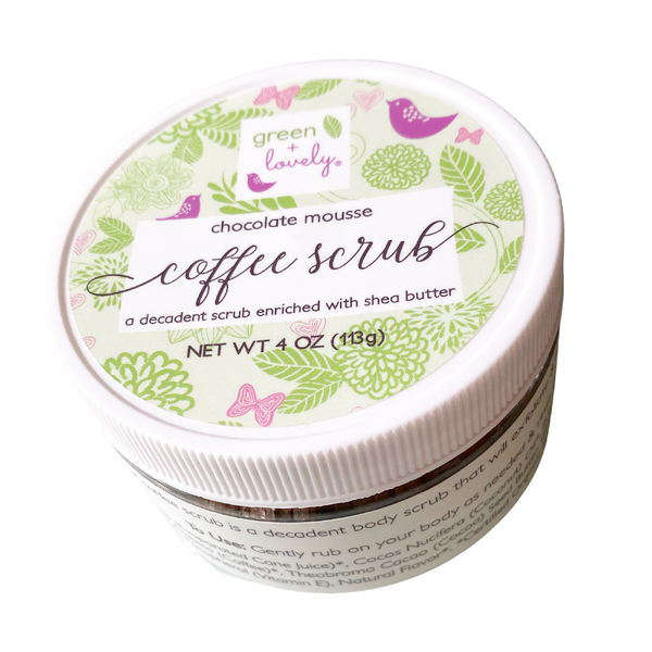 Chocolate Mousse Coffee Sugar Scrub