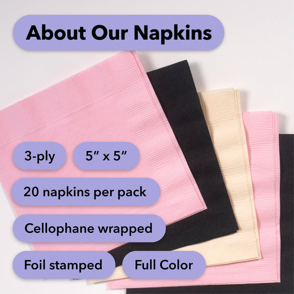 Book Club - Funny Cocktail Napkin