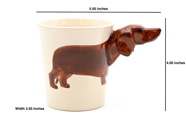 Dachshund (Brown) Mug - 10 Oz
