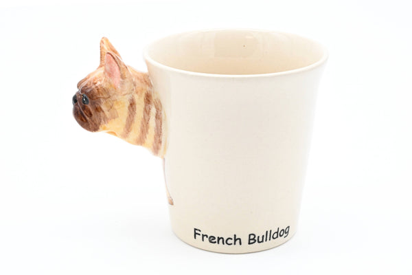 French bull (light brown) mug 10 oz