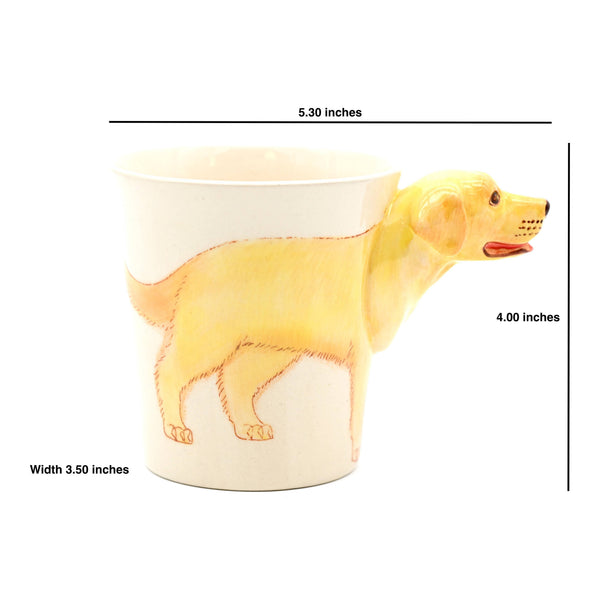 Yellow Labrador Retriever Mug - 10 Oz