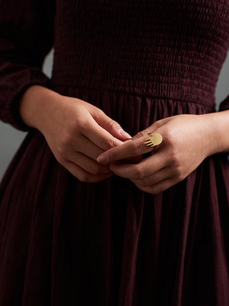 Mani Ring Gold