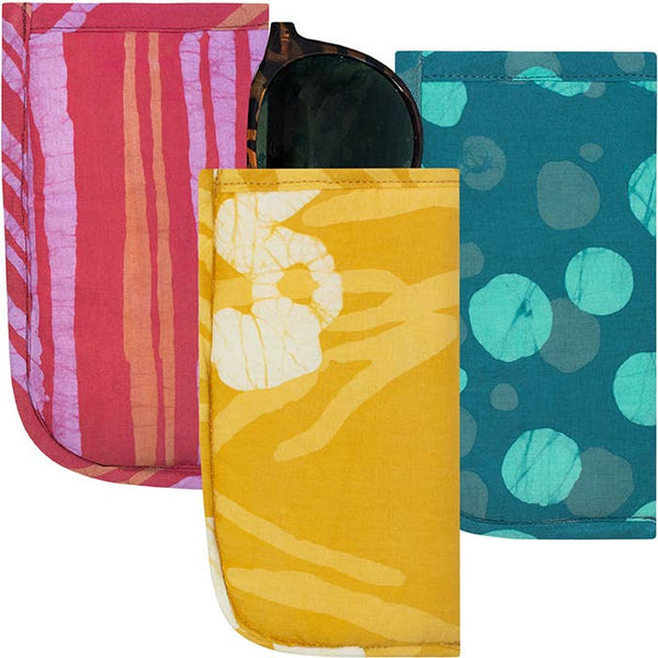Padded Organic Cotton Glasses Case