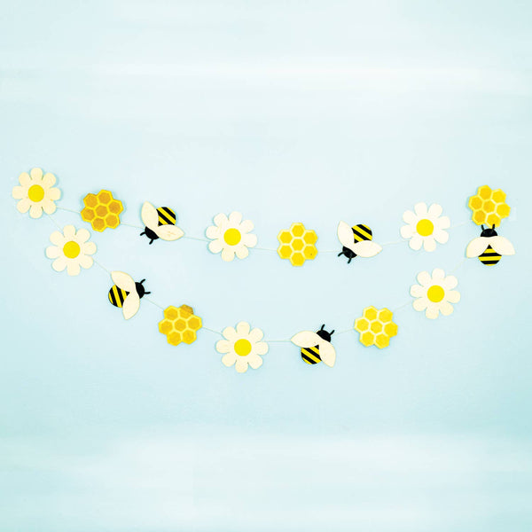 Honey Bee Eco-Paper Garland
