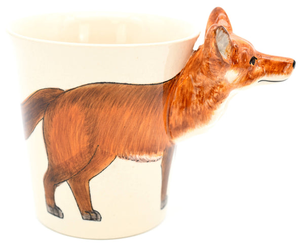 Red Fox mug 10 oz