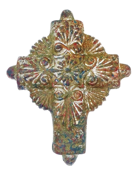 Pottery Cross - Rustic Finish