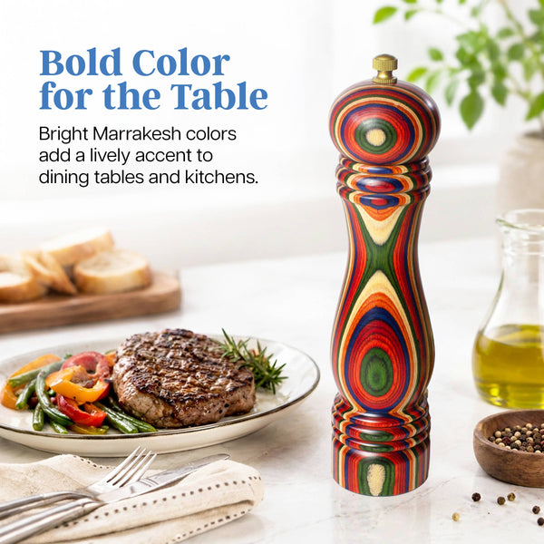 Baltique Marrakesh Pepper Grinder with Adjustable Mill