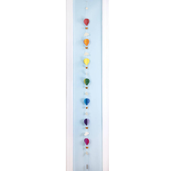 SALE! Was $7.00 - Hot Air Balloon Eco-Paper Garland