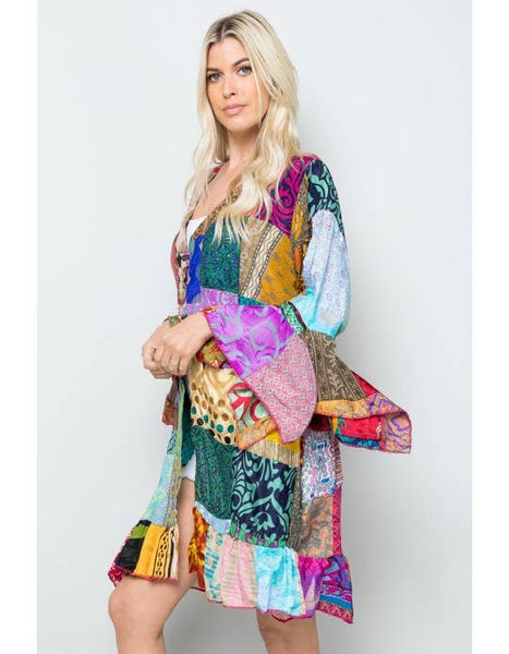 Mixed Patchworks kimono