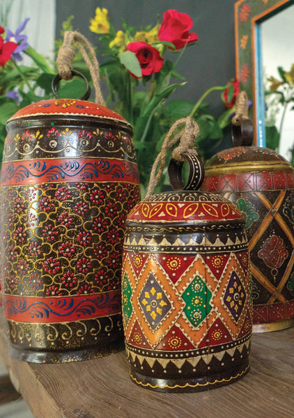 Hand Painted Iron Bell