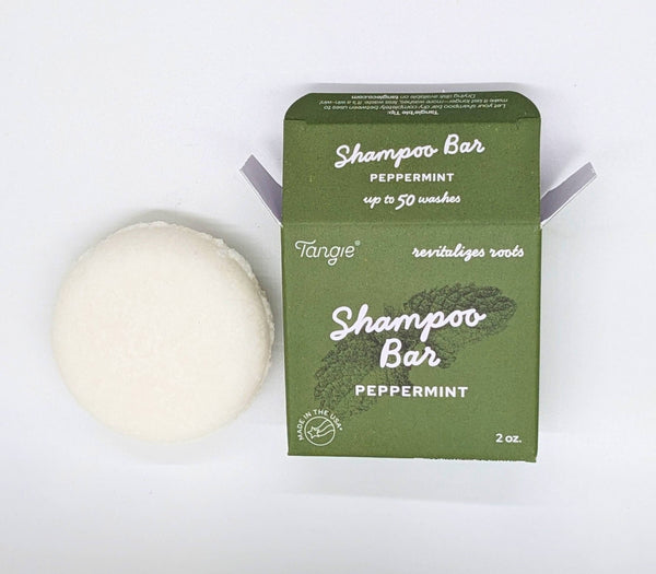 Tangie Peppermint Shampoo Bar – Vegan, Fresh & Zero Waste