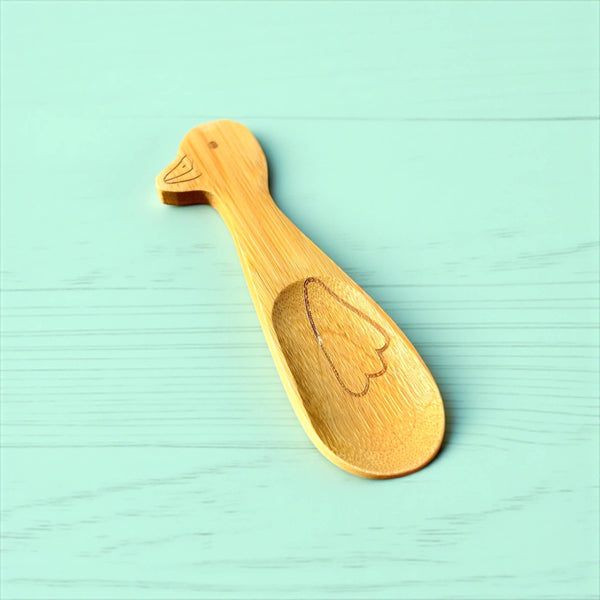 Bamboo Animal Kids & Toddler Utensils - Duck Spoon