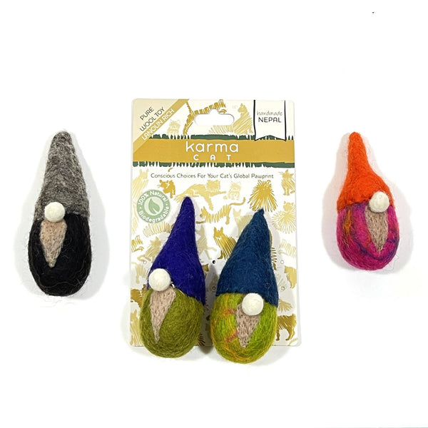 Gnomes Cat Toy, Pack 2,