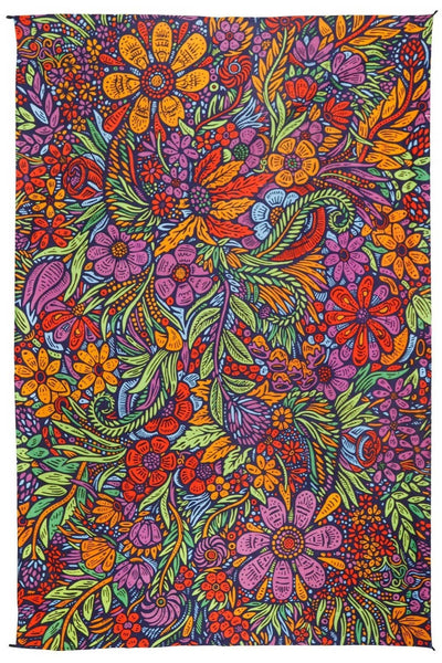 3D Tapestry Lush Flower Hanger Packaged Tapestries Wholesale: 30x45 inches
