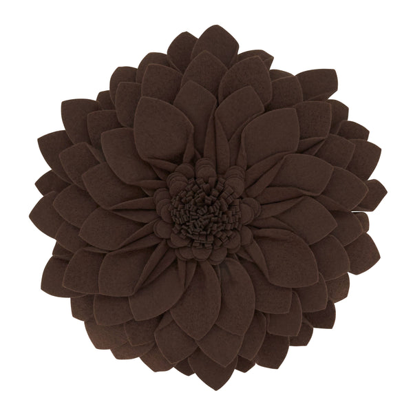 Felt Flower Pillow - Poly Filled