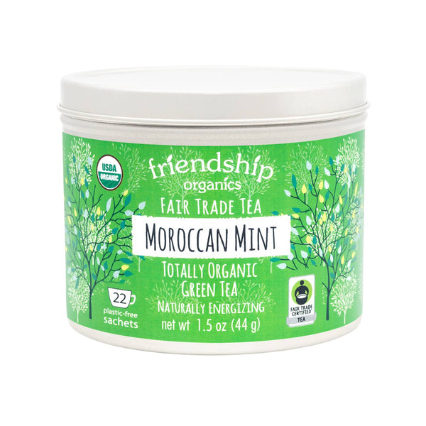 Moroccan Mint Green Tea, Organic and Fair Trade Certified