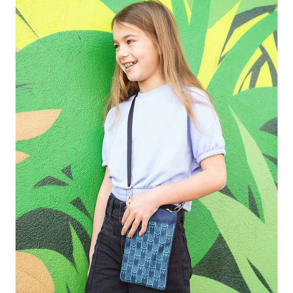 Mini Phone Crossbody - Cat Crossbody - Small Travel Bag