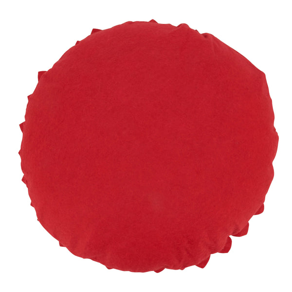 Felt Flower Pillow - Poly Filled