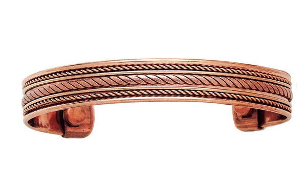 Copper Twist w/Magnets Bracelet