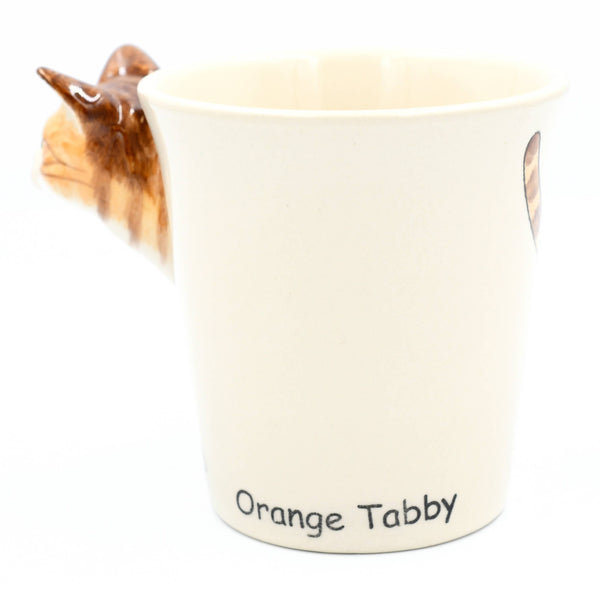 Orange Tabby Cat mug 10 oz