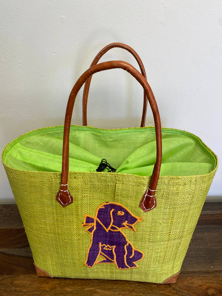 Madagascar Totes, Animal, Flowers