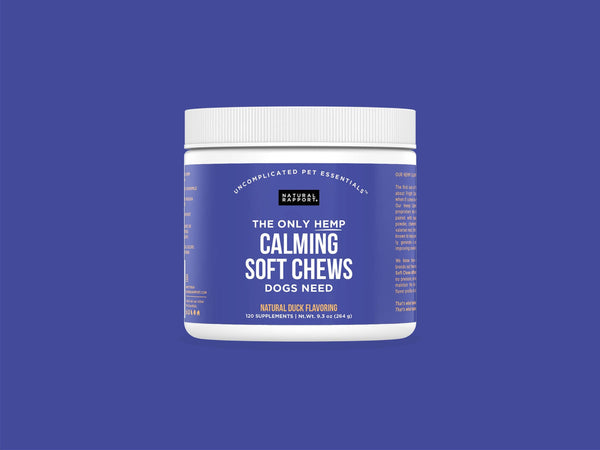 The Only Calming Soft Chews Dogs Need