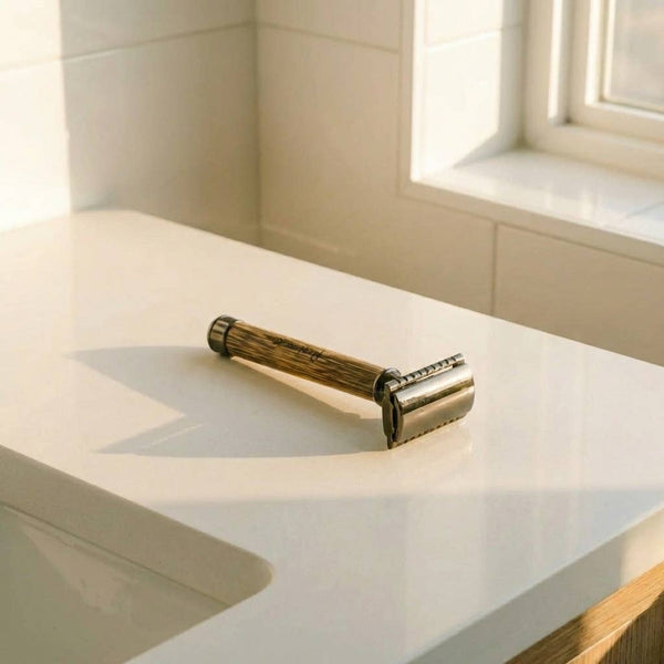 Bamboo Stainless Steel Safety Razor | Earth Day Bestseller