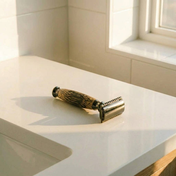 Bamboo Stainless Steel Safety Razor | Earth Day Bestseller