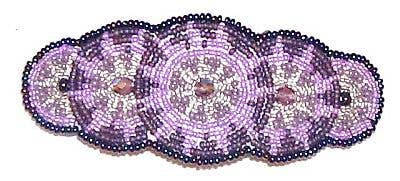 Andrea Seed Bead Hair Barrette - Guatemala