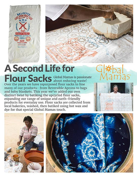 Eco Apron Reversible: Flour Sack - Assorted