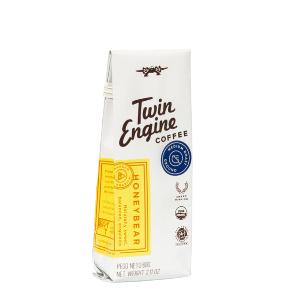 Traveler 1-Pot Organic Specialty Fair Coffee / Honey Bear