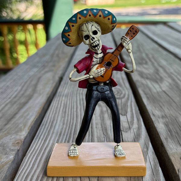   Retablo Style Skeletons on Base, Peru (DBAS)