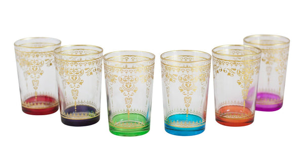 Morjana Palais Clear Mix Gold (Set of 6)