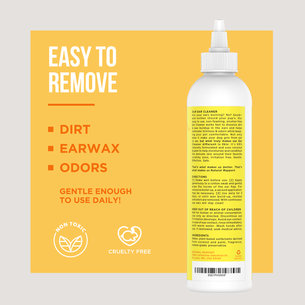 The Only Ear Cleaner Dogs Need: 3 ounce
