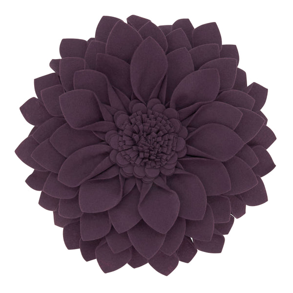 Felt Flower Pillow - Poly Filled