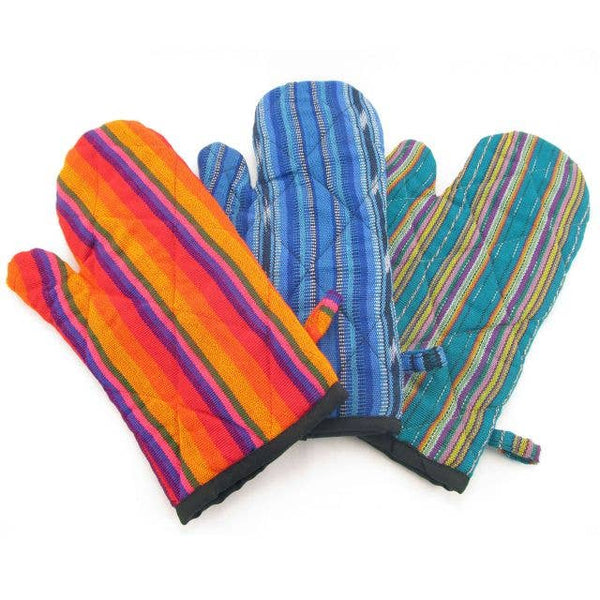 Handwoven Fair Trade Guatemalan Oven Mitt
