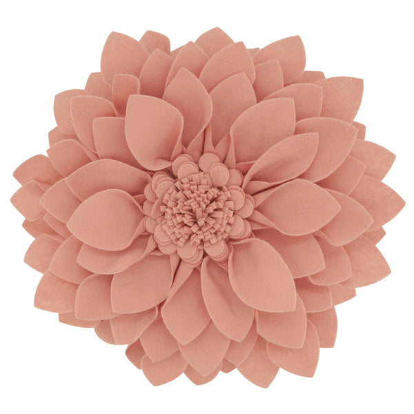 Felt Flower Pillow - Poly Filled