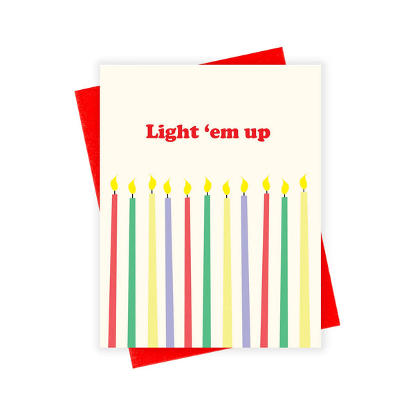 Light 'em Up Card