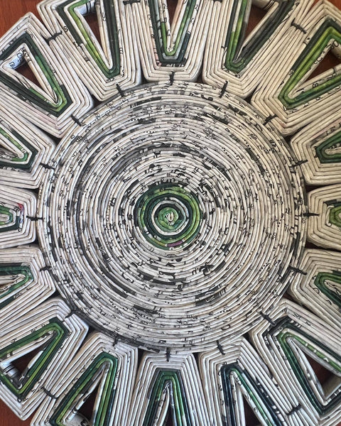 Recycled Paper Trivets by the Lao Disabled Women's Center