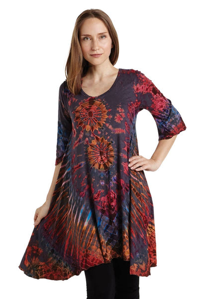 Women Tie-Dye Tunic (TH-1175)