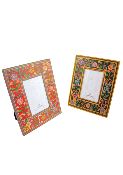 Hand Painted Wooden Photo Frame