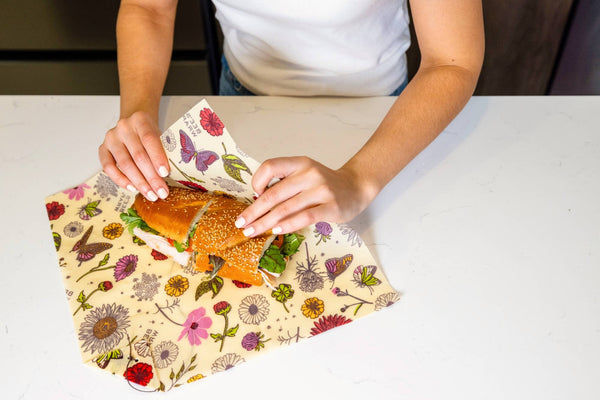 Sandwich Wrap - Meadow Magic, Vegan Wax