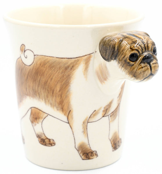 Pug mug 10 oz