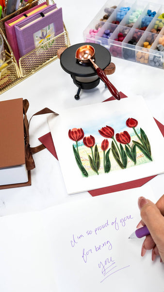 Red Tulip Field