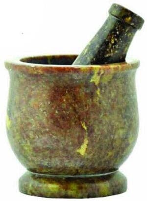 Stone Mortar and Pestle (3.5 in.)