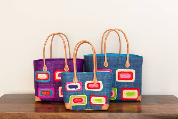 Madagascar Abstract Tote Bag